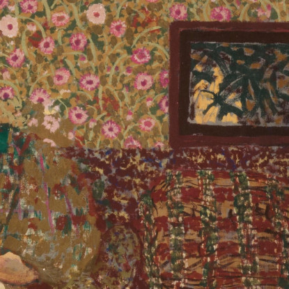 Personaggi In Un Interno. Privacy Édouard Vuillard evu134 quadro stampato su tela