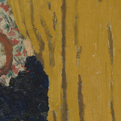 La Tenda Gialla Édouard Vuillard evu167 quadro stampato su tela