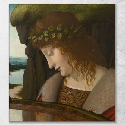 Seguace Di Leonardo Leonardo Da Vinci ldv10 quadro stampato su tela