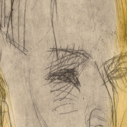 Responsabile Del Dottor Bauer 1921 Ernst Ludwig Kirchner elk61 quadro stampato su tela