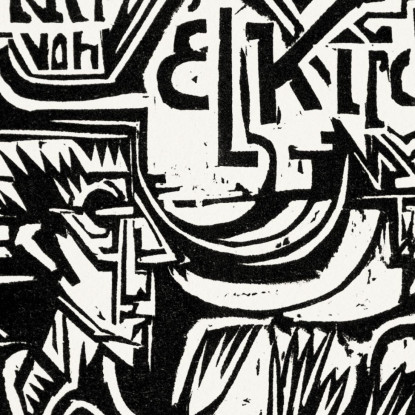 Ludwig Schames Francoforte Sul Meno 1919 Ernst Ludwig Kirchner elk76 quadro stampato su tela