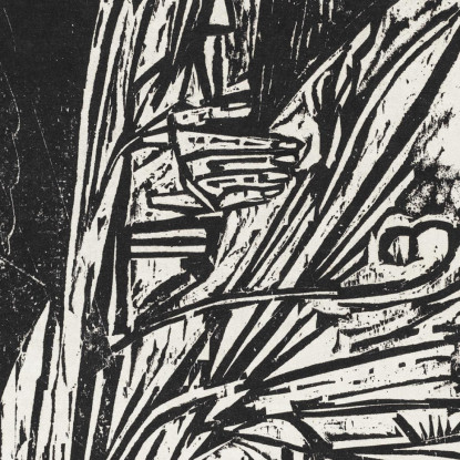 La Moglie Del Professor Goldstein 1916 Ernst Ludwig Kirchner elk141 quadro stampato su tela