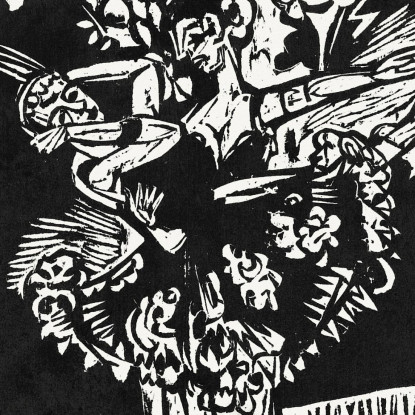 Due Ragazze Danzanti 1916 Ernst Ludwig Kirchner elk147 quadro stampato su tela
