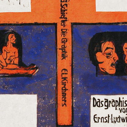 Senza Titolo Ernst Ludwig Kirchner elk154 quadro stampato su tela