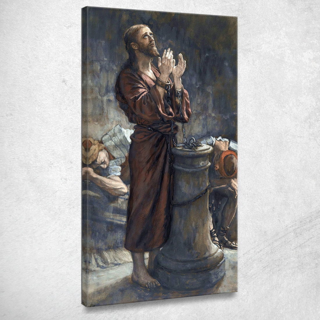 Venerdì Santo Mattina Gesù In Prigione James Tissot jts30 quadro stampato su tela