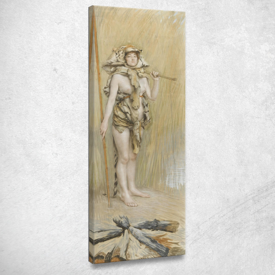 La Donna Preistorica James Tissot jts53 quadro stampato su tela
