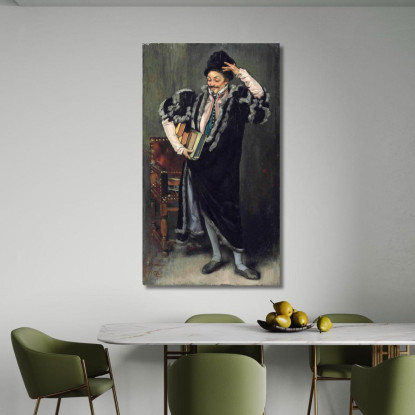 Il Secondo Comico James Tissot jts59 quadro stampato su tela