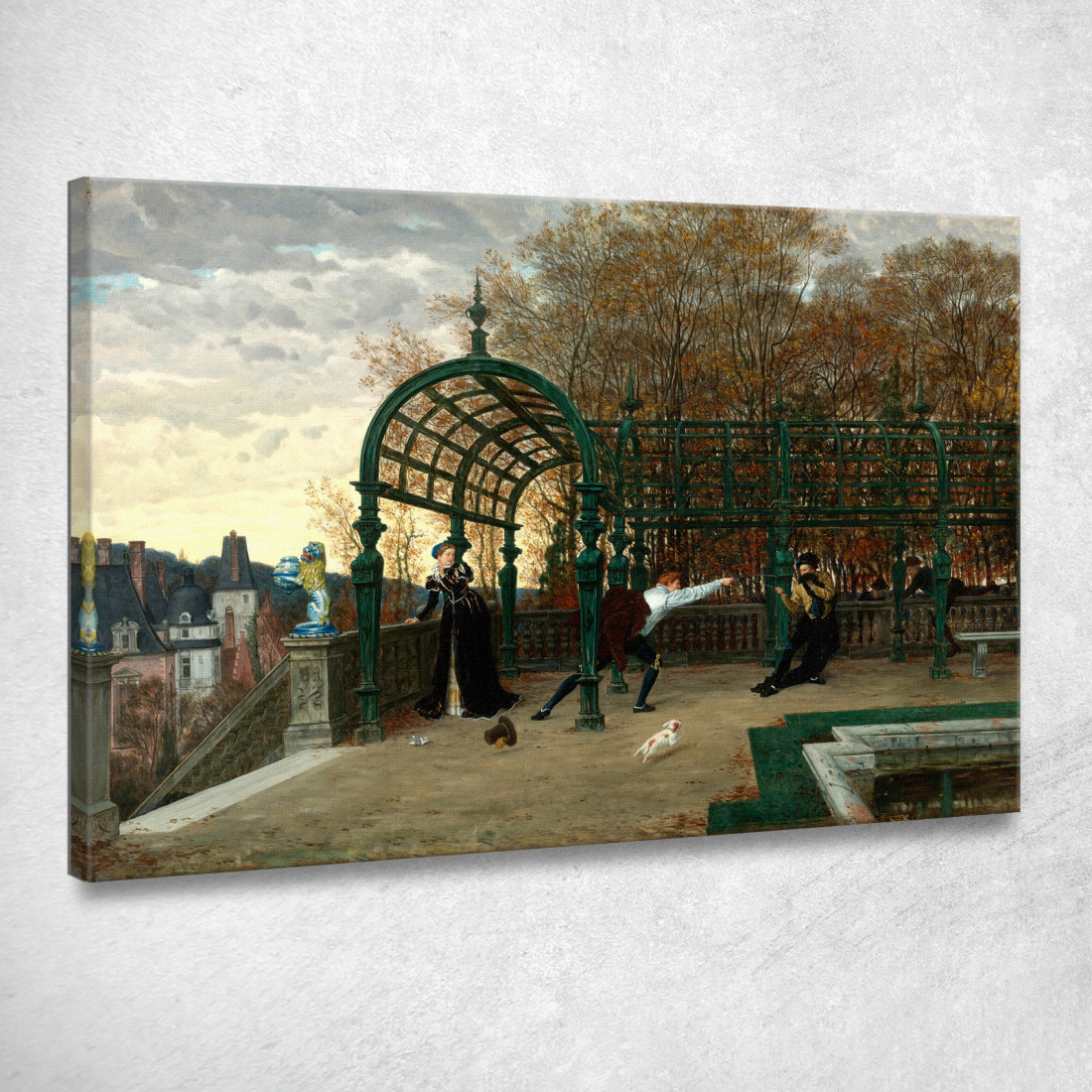 Tentativo Di Rapimento Il Tentato Rapimento James Tissot jts102 quadro stampato su tela