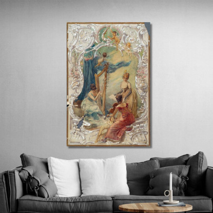 Canto Eduard Veith evt9 quadro stampato su tela