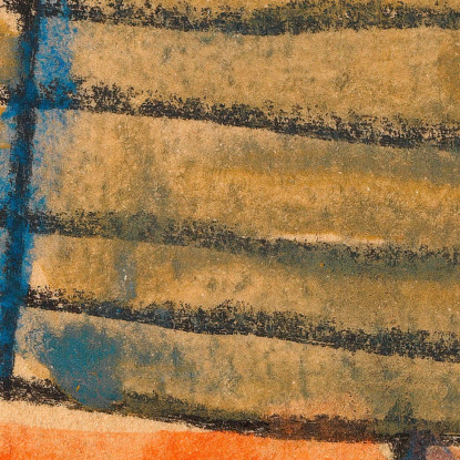 Paesaggio Astratto 2 Egon Schiele esh12 quadro stampato su tela