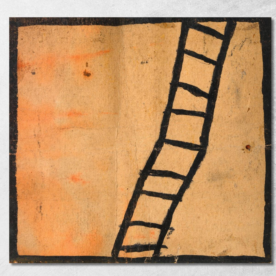 Scala Piegata Egon Schiele esh59 quadro stampato su tela