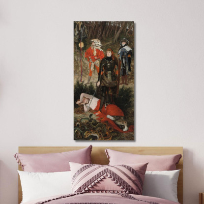 Trionfo Della Volontà. La Sfida James Tissot jts150 quadro stampato su tela