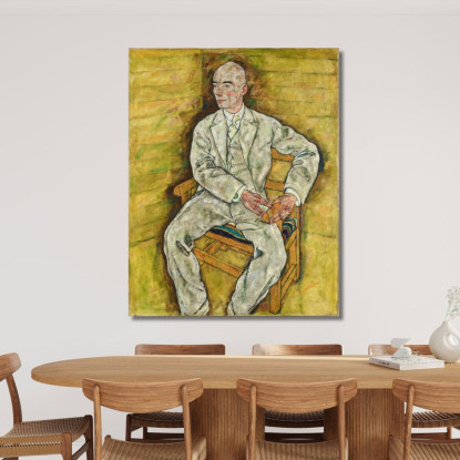 Victor Ritter Von Bauer Egon Schiele esh202 quadro stampato su tela