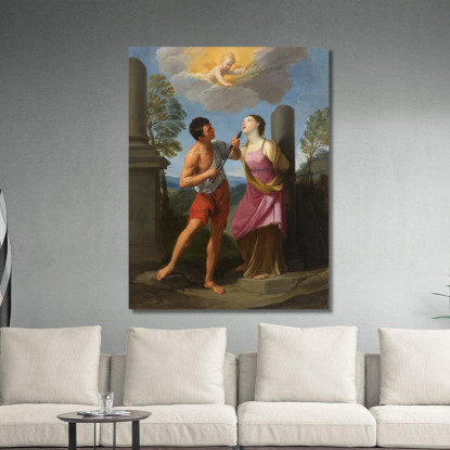 Il Martirio Di Sant'Apollonia Guido Reni grn45 quadro stampato su tela