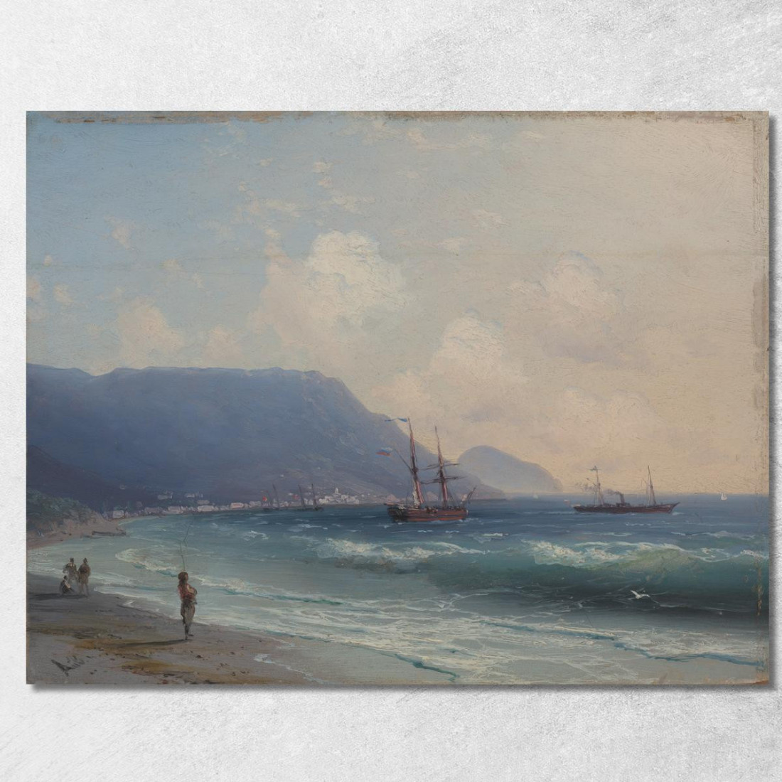 Paesaggio Marino 2 Ivan Konstantinovich Aivazovsky ika24 quadro stampato su tela