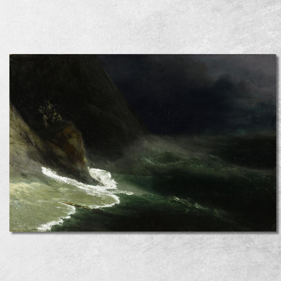 Paesaggio Marino Ivan Konstantinovich Aivazovsky ika25 quadro stampato su tela