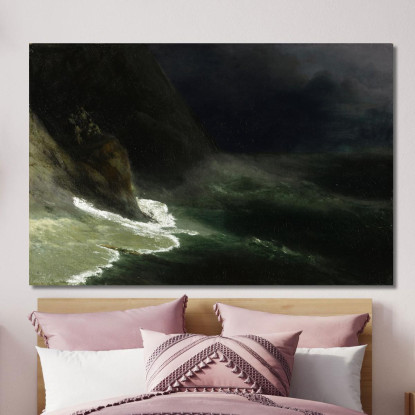 Paesaggio Marino Ivan Konstantinovich Aivazovsky ika25 quadro stampato su tela