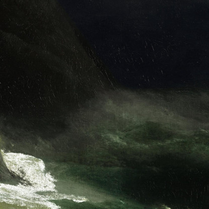 Paesaggio Marino Ivan Konstantinovich Aivazovsky ika25 quadro stampato su tela