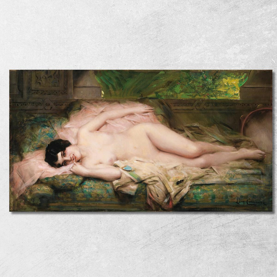 Fiore D'Andalusia Léon François Comerre lfc9 quadro stampato su tela