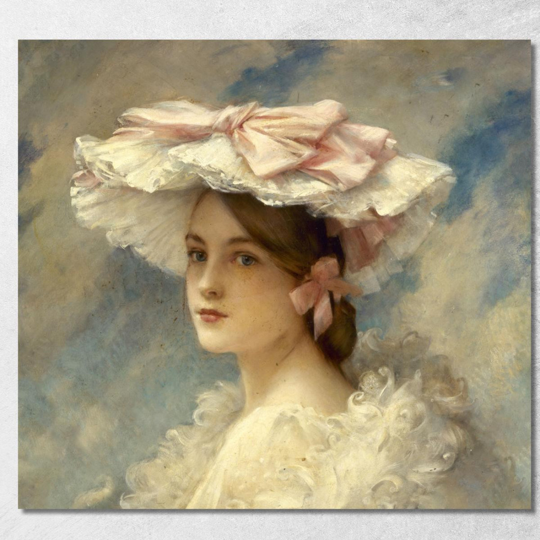 La Charlotte Di Alphonsine Léon François Comerre lfc11 quadro stampato su tela