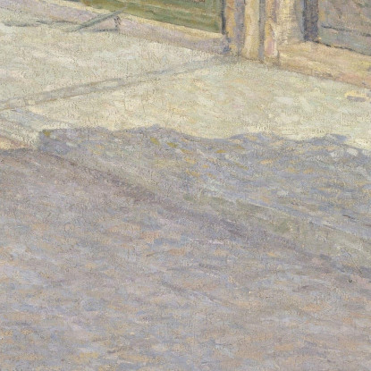 Una Strada Di Parigi Nel Maggio 1871 Maximilien Luce mlc1 quadro stampato su tela