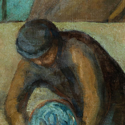 Il Ritorno Dei Pescatori Maximilien Luce mlc32 quadro stampato su tela