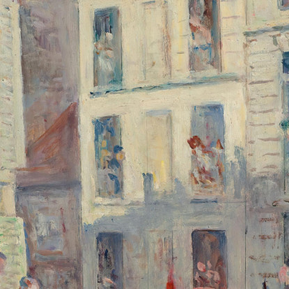 Il Fronte Popolare Maximilien Luce mlc41 quadro stampato su tela