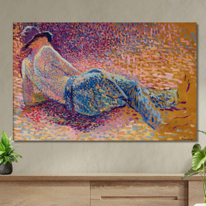 Il Riposo Dell’Operaio Maximilien Luce mlc49 quadro stampato su tela