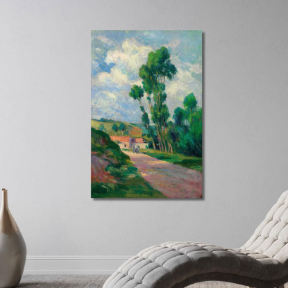 Paesaggio A Moulineux Maximilien Luce mlc83 quadro stampato su tela