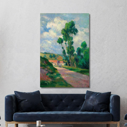 Paesaggio A Moulineux Maximilien Luce mlc83 quadro stampato su tela