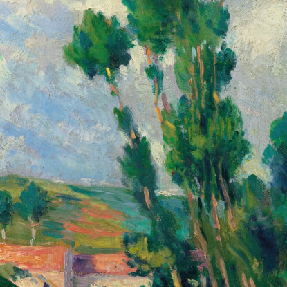 Paesaggio A Moulineux Maximilien Luce mlc83 quadro stampato su tela