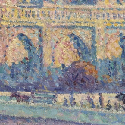 Il Quai Saint-Michel E Notre-Dame Maximilien Luce mlc109 quadro stampato su tela