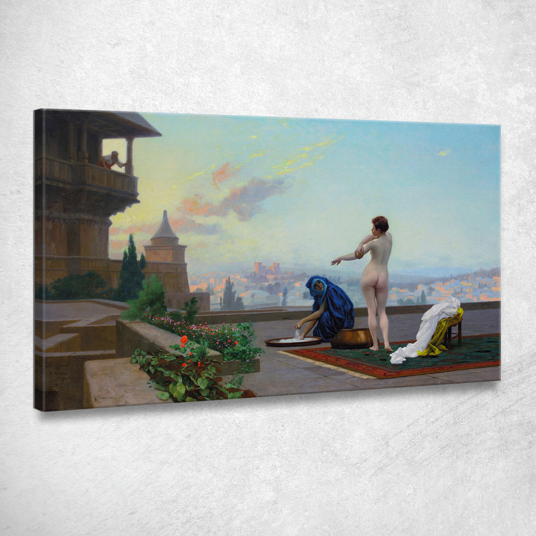 Betsabea Jean-Léon Gérôme jlg28 quadro stampato su tela