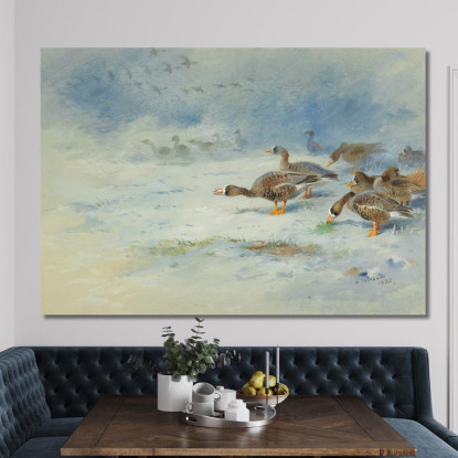 Oche Facciabianca Archibald Thorburn ath17 quadro stampato su tela