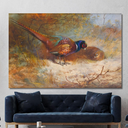 Fagiani Archibald Thorburn ath84 quadro stampato su tela