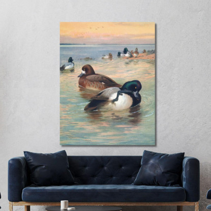 Moretta Archibald Thorburn ath90 quadro stampato su tela