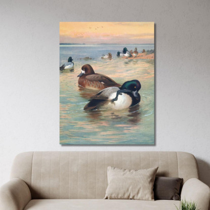 Moretta Archibald Thorburn ath90 quadro stampato su tela