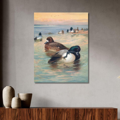 Moretta Archibald Thorburn ath90 quadro stampato su tela
