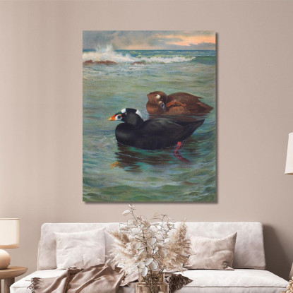 Orco Marino Archibald Thorburn ath97 quadro stampato su tela
