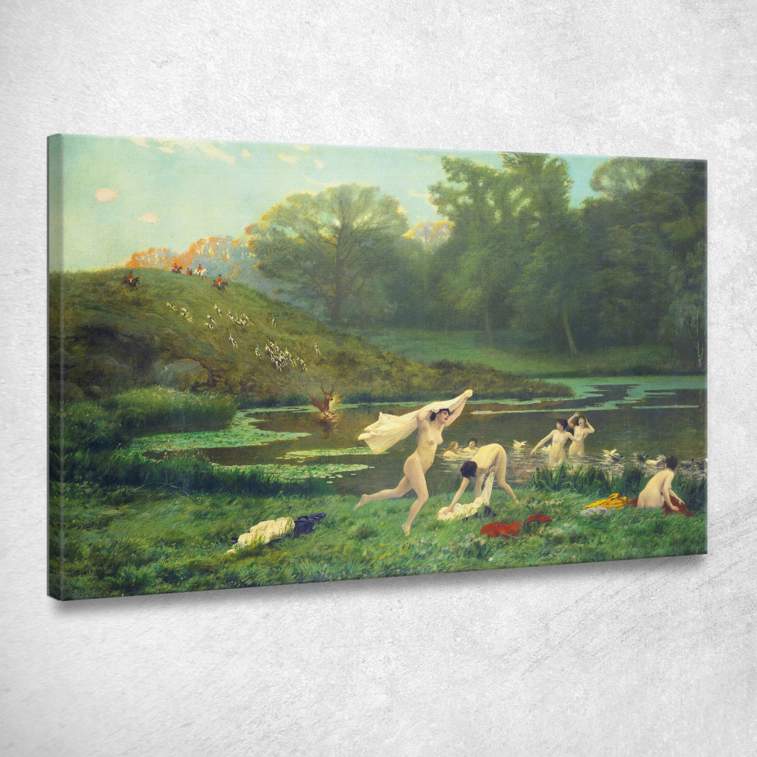 Diana E Atteone Jean-Léon Gérôme jlg44 quadro stampato su tela