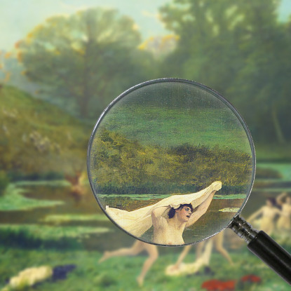 Diana E Atteone Jean-Léon Gérôme jlg44 quadro stampato su tela