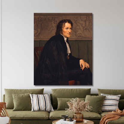Bertel Thorvaldsen Christoffer Wilhelm Eckersberg cwe18 quadro stampato su tela