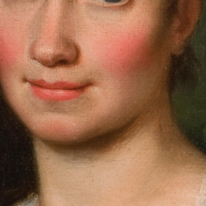 Christine Rebekka Eckersberg Nata Hyssing Prima Moglie Dell'Artista Christoffer Wilhelm Eckersberg cwe20 quadro stampato su tel