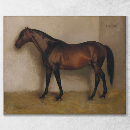 Dollar A Bay Hunter In Una Scatola Sciolta Jean-Léon Gérôme jlg46 quadro stampato su tela