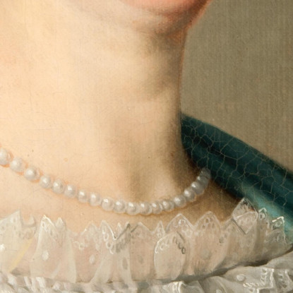Ritratto Di Una Signora Christoffer Wilhelm Eckersberg cwe44 quadro stampato su tela