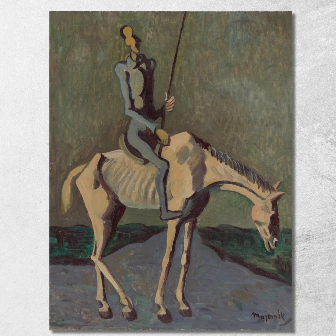 Don Chisciotte Cyprián Majerník cmj22 quadro stampato su tela