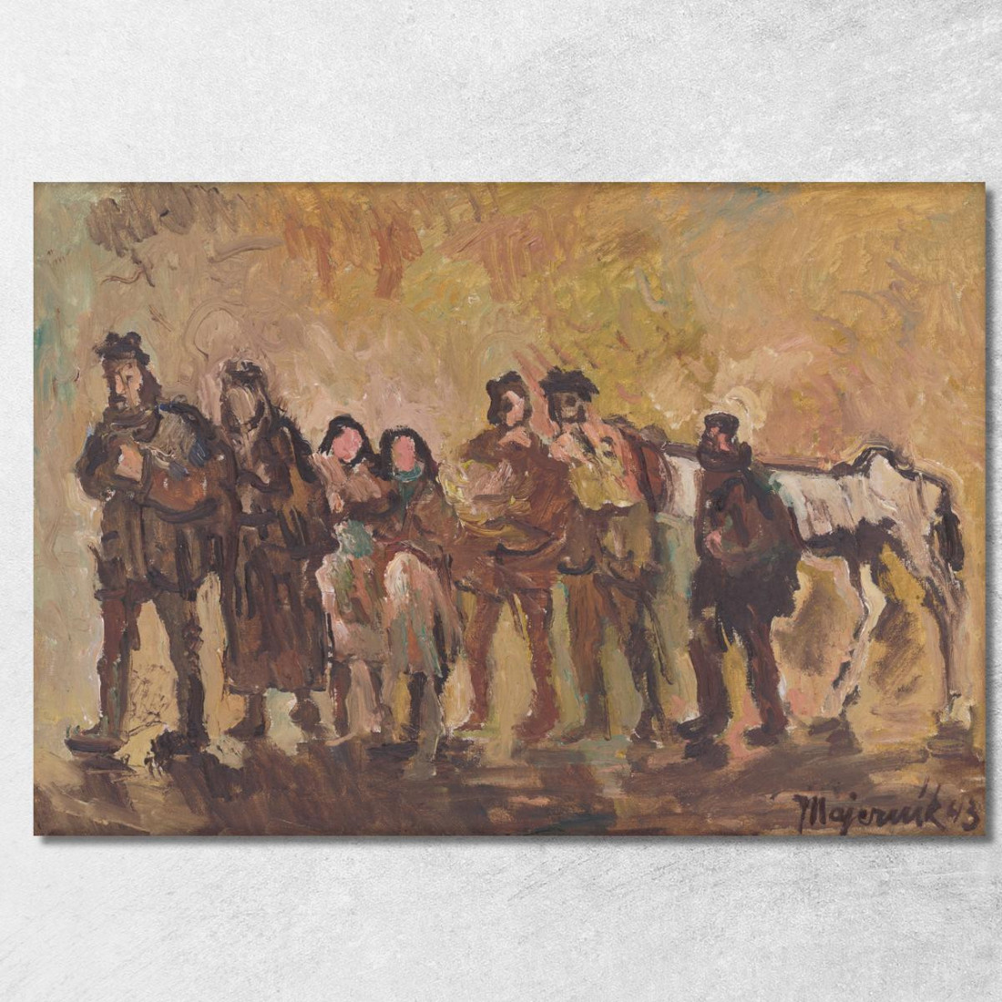 Esiliati Cyprián Majerník cmj28 quadro stampato su tela