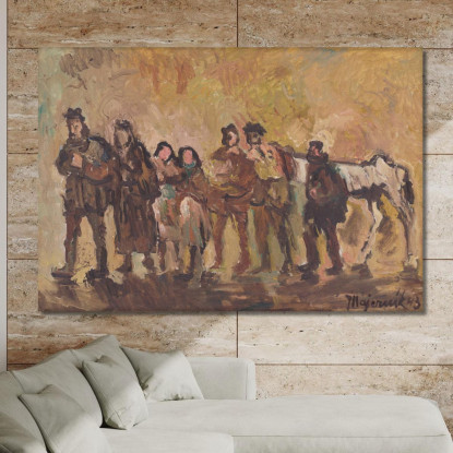 Esiliati Cyprián Majerník cmj28 quadro stampato su tela