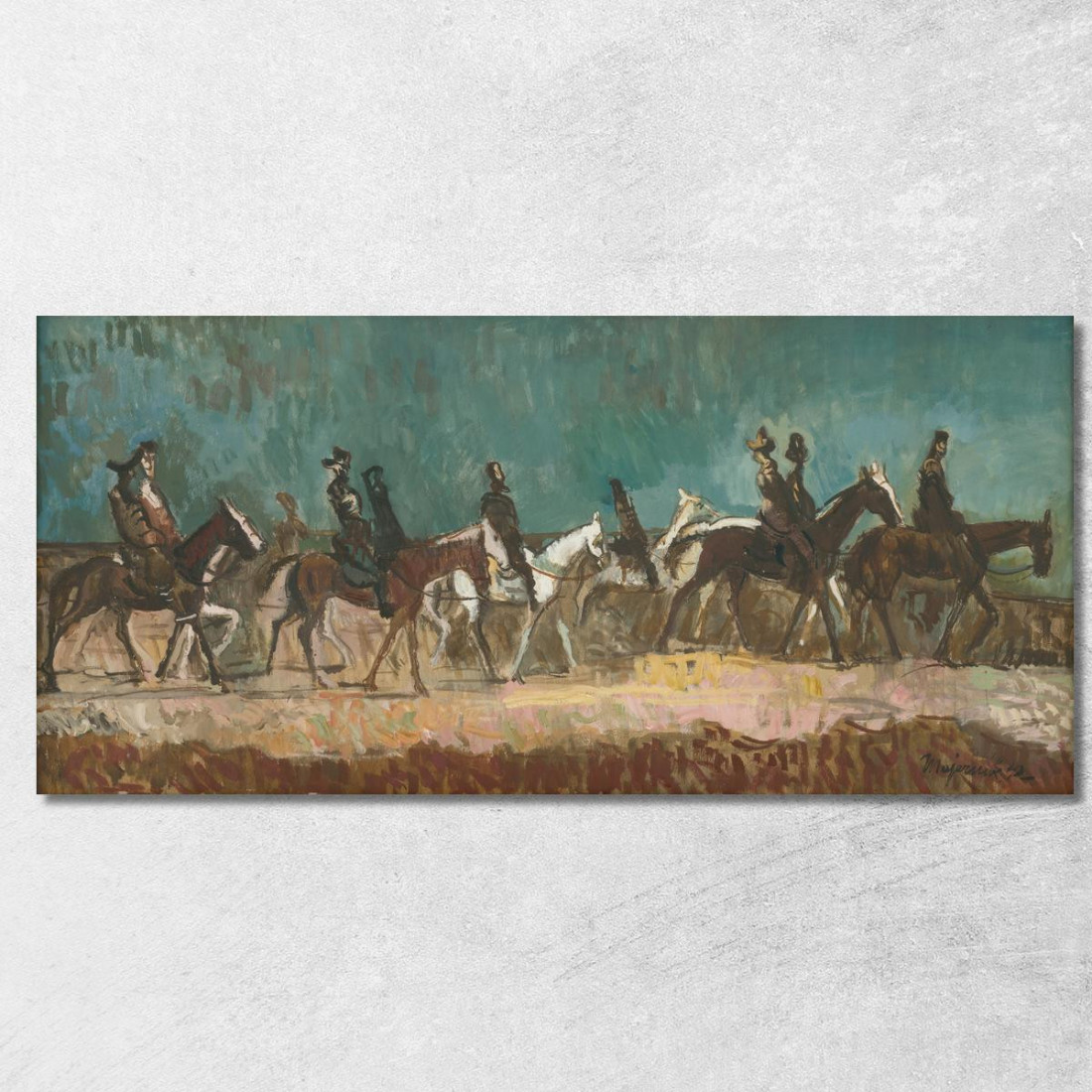 Cavalieri Esotici Cyprián Majerník cmj29 quadro stampato su tela