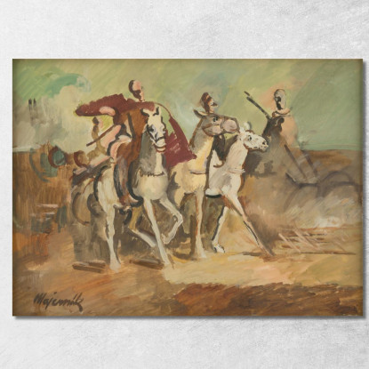 Cavalieri Cyprián Majerník cmj33 quadro stampato su tela